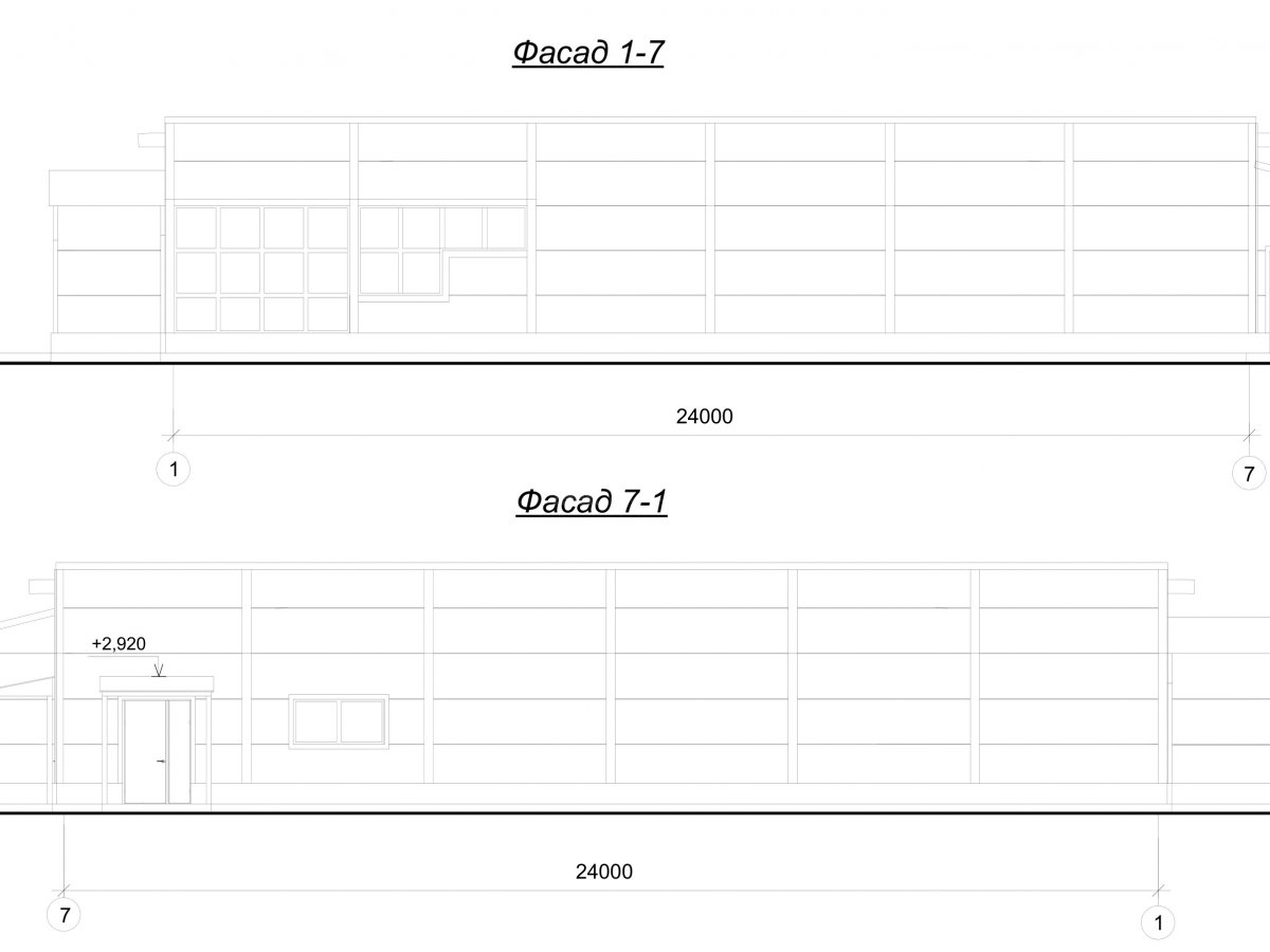 Планировка Магазин из сэндвич-панелей -  фото 3