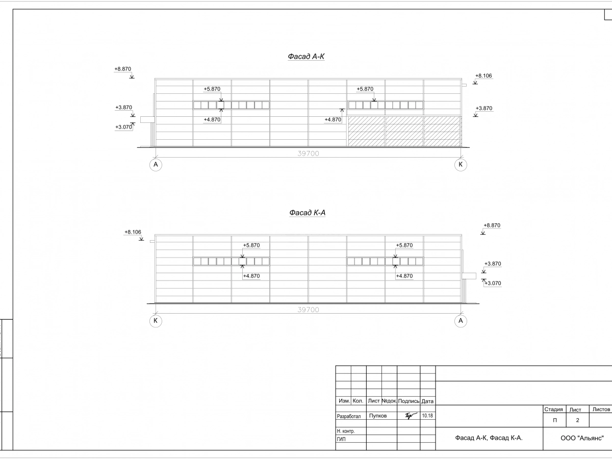 3D визуализация Магазин из сэндвич-панелей - фото 21