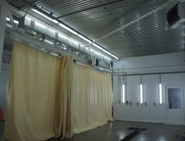 СТО с административными помещениями в г. Котельнич из сэндвич-панелей, построенная компанией Альянс - СТО с административными помещениями в г. Котельнич, СТО с административными помещениями площадью 575 кв.м.