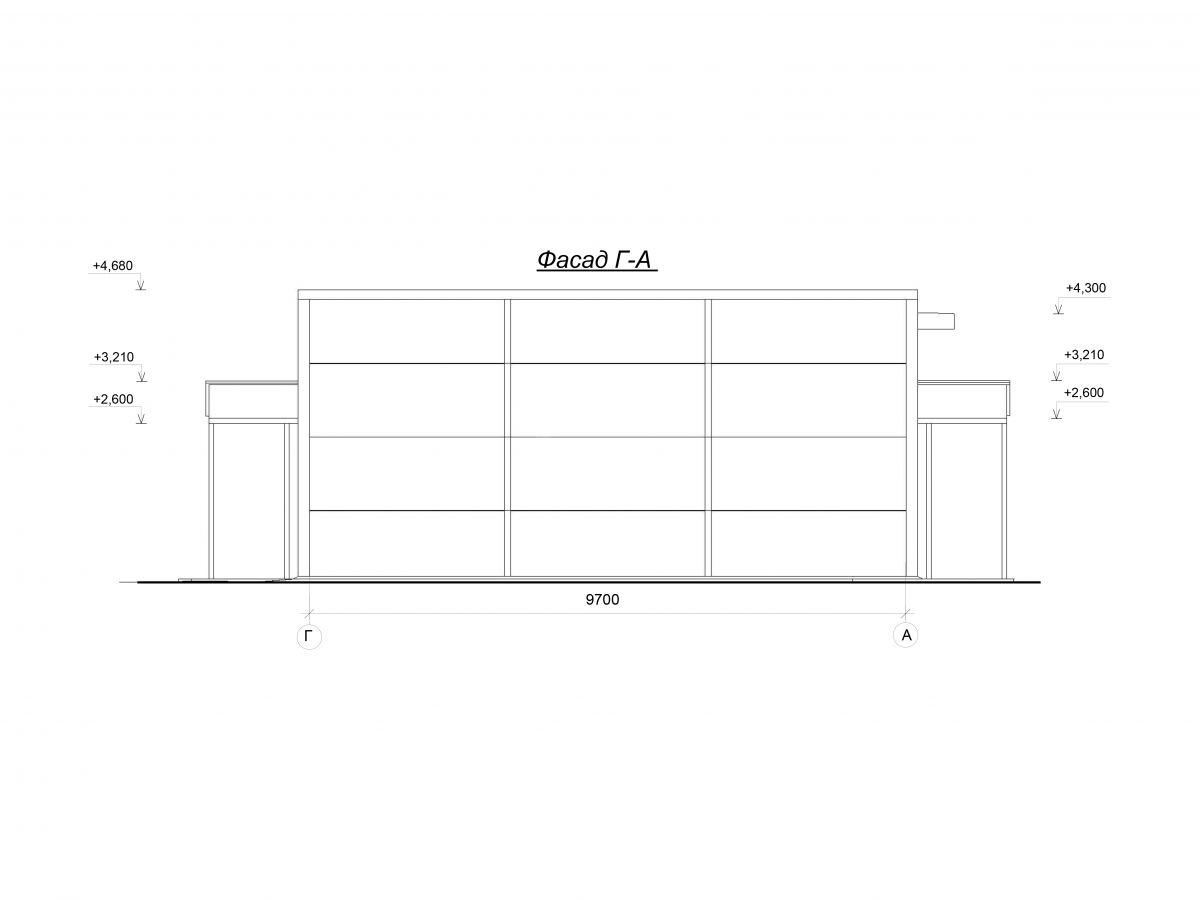 Планировка Контрольно-пропускной пункт из сэндвич-панелей -  фото 1